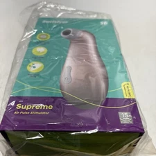 Satisfyer Supreme￼ Air Pulse Stimulator - Clitoral Suction Vibrator Vibe