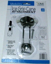 DMI - Ice Grip Cane Attachment - NEW in package