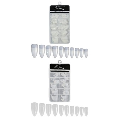100Pcs Half Cover Tips Claw False Nails Tips Extension Halloween
