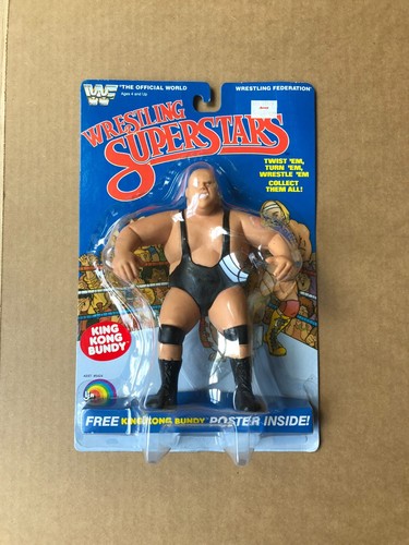 King Kong Bundy LJN WWF WWE MOC Original Wrestling...