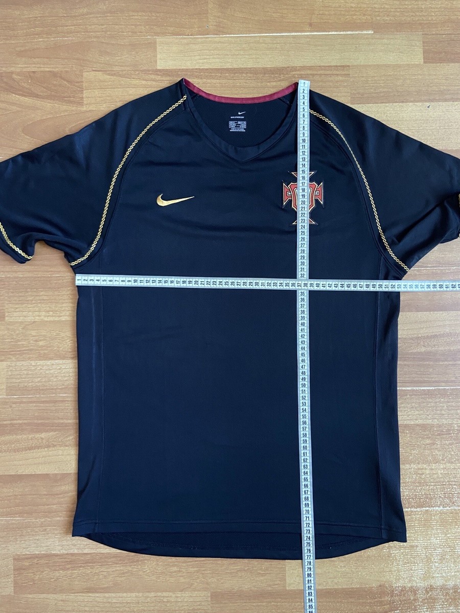 ポルトガル代表（ナイキ ）2006 ドイツW杯　AWAYユニフォーム 激レア 激レア】NIKE×ポルトガル代表/#7C・ロナウド/awayユニフォーム/S