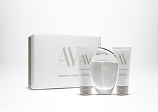 AV BY ADRIENNE VITTADINI 3-PIECE GIFT SET FOR WOMEN 3.0 OZ EDP SPRAY NIB 