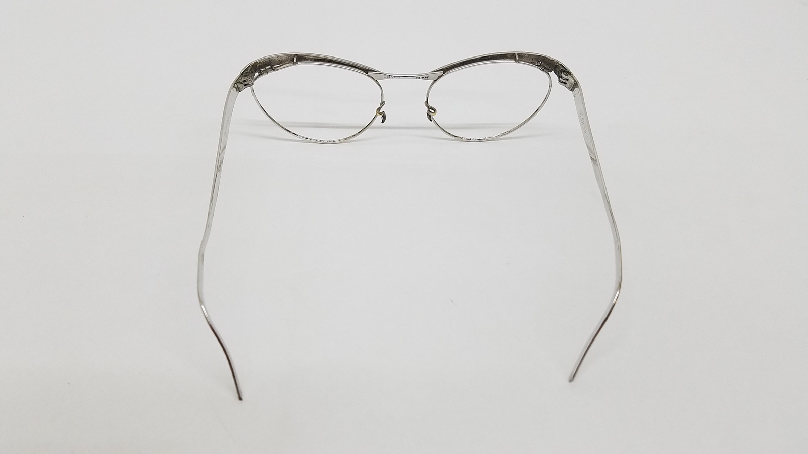 American Optical AO 1/10 12K GF White Gold Vintage Cateye Frames eBay