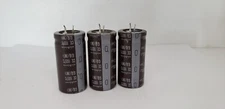 NICHICON ELECTROLYTIC CAPACITOR, 50WV 6800uF  CE 105°C GQ (M) (LOT OF 3) NNB