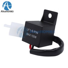 12V 2-Pin Electronic LED Flasher Relay For Turn Signal Light Fast Hyper Flash