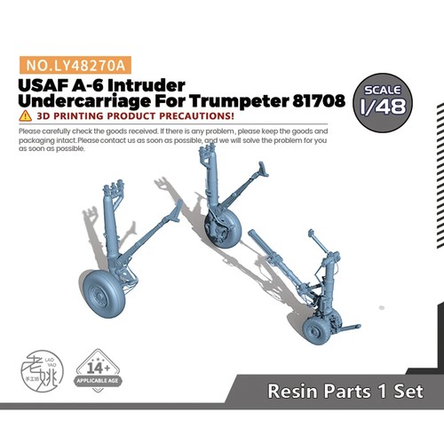 Yao's Studio LY48270A 1/48 Model USAF A6 Intruder Undercarriage Trumpeter 81708 - Picture 1 of 3