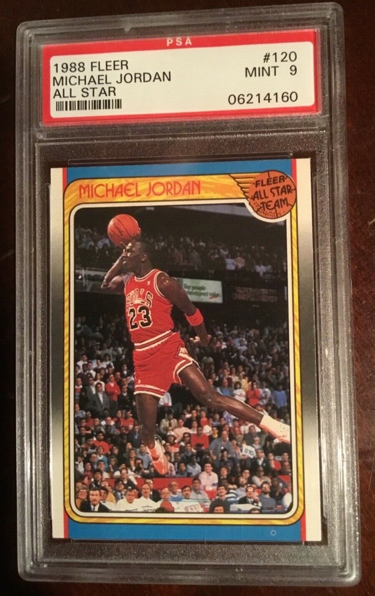 マイケル(6/9 23:59まで) Michael Jordan 1990 HOOPS #5 Error Card He Won Slam Dunk In 87/88