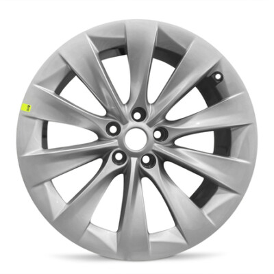 New OEM Wheel For 2015-2021 Tesla Model X Rear Painted Silver 20 Inch Alloy Rim