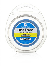 New Walker Lace Front Support Blue Liner Tape 1/2" X 3 Yard Roll Wig Hair System