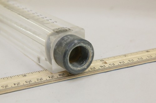 King 0.5-5.0 GPM Inline Liquid Gauge Flowmeter PVC - USED - Picture 2 of 4