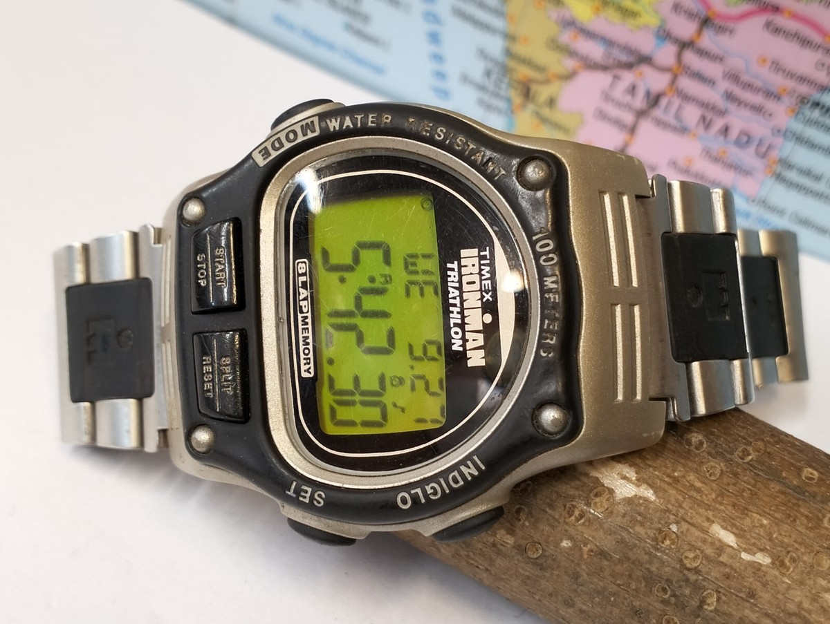 TIMEX IRONMAN TRIATHLON INDIGLO DIGITAL QUARTZ NA09-L3 MEN'S