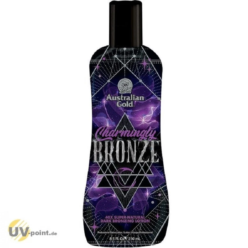 AUSTRALIAN GOLD Charmingly Bronze 250 ml (40 x Bronzer) lozione abbronzante solarium