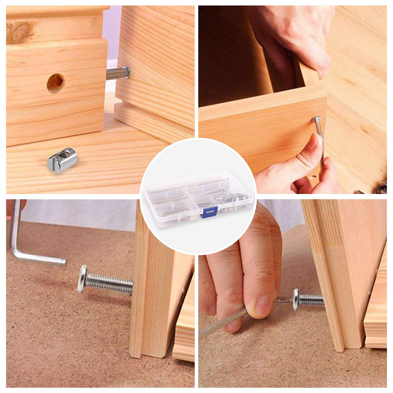 Screws Replacement Parts Furniture Head Screws Cots Bed Crib Nut