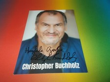 Christopher Buchholz  Regie  Film  signed signiert Autogramm Autogrammkarte