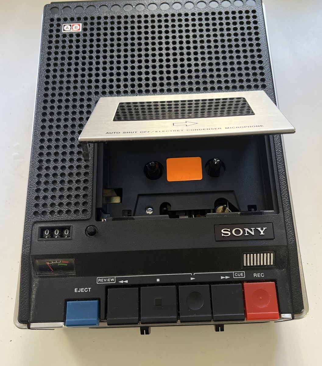 Vintage Sony Cassette-Corder TC-92 Player Recorder Internal