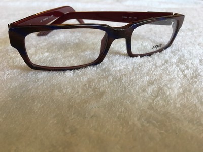 NWT FENDI EYEGLASSES, AUTHENITC NEW Authentic F723M Fendi Glasses Frame Col 641 Red Blue NWT  main image 4
