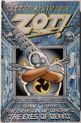Scott McCloud - SCOTT McCLOUD'S ZOT! Book 2 [Signed, Limited Edition; HC]