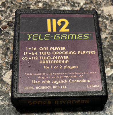 112 Tele-Games Space Invaders 