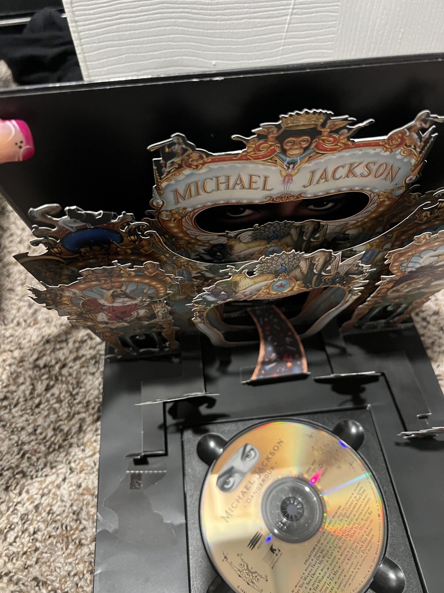 Michael Jackson Dangerous CD POP-UP COVER Collectors Edition