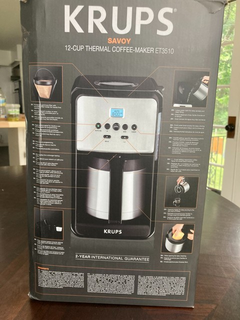 Krups Savoy 12-Cup Thermal Coffee Maker 
