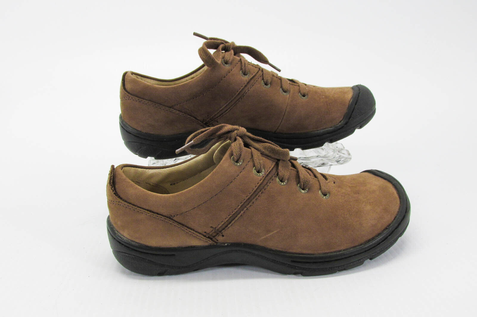 Scarpe da donna Keen Crested Butte taglia 7 marroni sneakers sportive usate vq