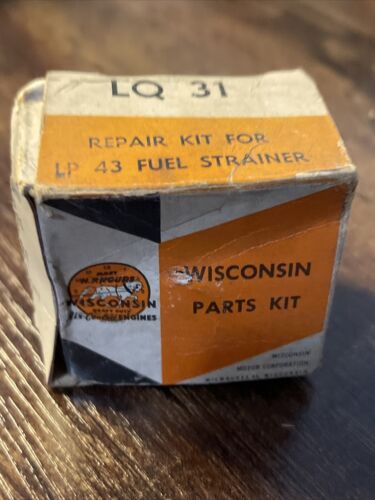 Wisconsin LQ31 LQ-31 Fuel Strainer Repair Kit - Picture 1 of 2