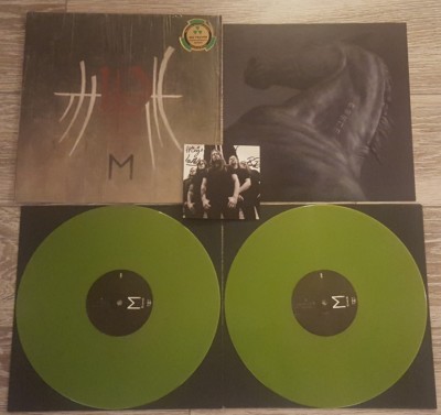 Enslaved   E 2x LP (Green ltd.300) w/ Signed Insert - Opeth - Emperor - Immortal