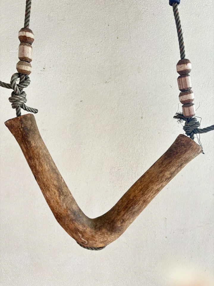 Antique primitive original wooden OX Yoke - Image 2 of 3