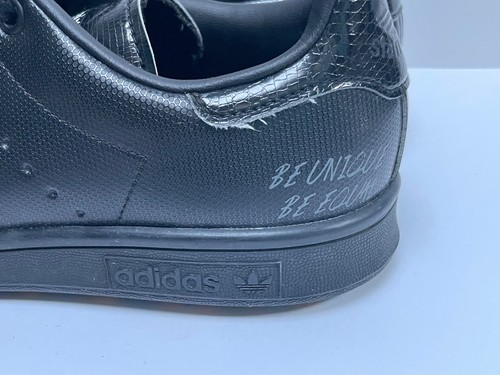 Zapatos de golf ADIDAS sin clavos Reino Unido 7 negros entrenadores Stan Smith impermeables UE 40 2/3 - Imagen 11 de 18
