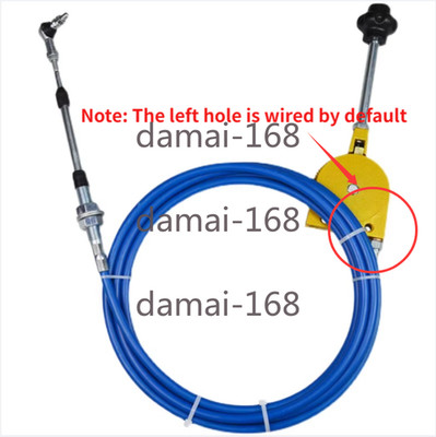 Excavator Modified Manual Throttle Cable Controller Hand-Pulled