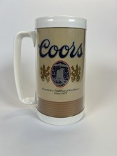 Vintage Coors Beer Banquet Thermo Serv Made i...