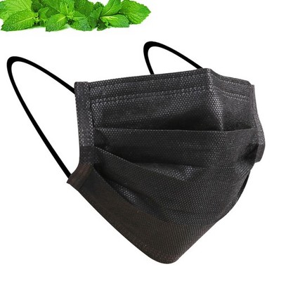 Omnia Disposable Slightly Mint Scented Masks| 50 PCS 3-Ply Disposable Anti Fo...