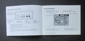 Original 1989 NINTENDO NES SUPER OFF ROAD MANUAL DE INSTRUCCIONES SOLO FOLLETO 