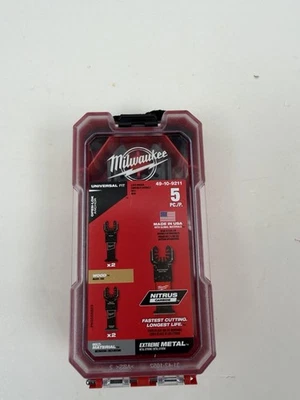 Milwaukee 49-10-9211 Open-Lok Oscillating Multi-Tool Blade Kit 5 Pieces - Image 1 of 2