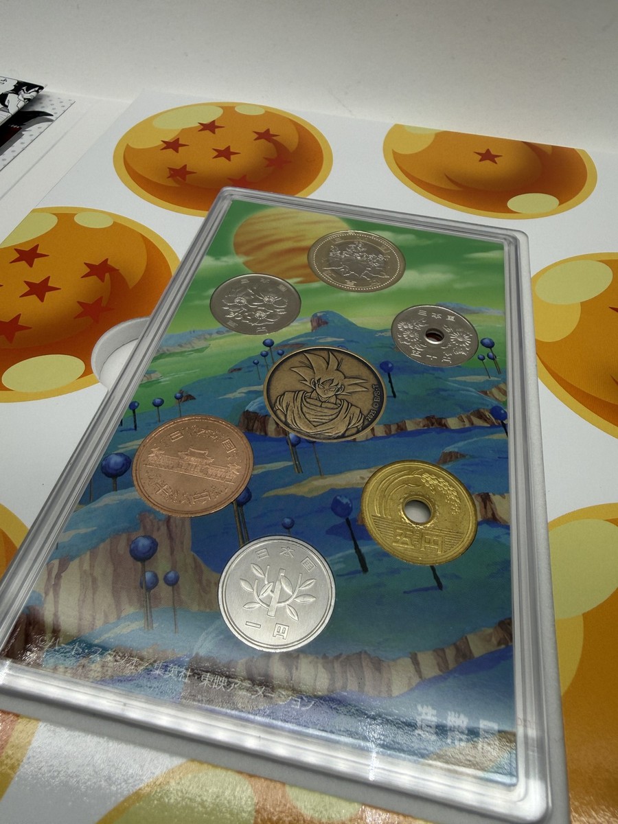 Dragon Ball 40th Anniversary 2025 Proof Coin Set Official Japan