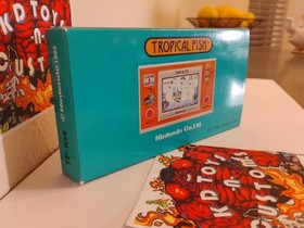 Tropical Fish Game Watch Nintendosold In Japan BRAND NEW! VERY NICE!!