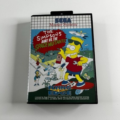 The Simpsons: Bart vs. the Space Mutants (Sega Master System, 1992 PAL) Platform