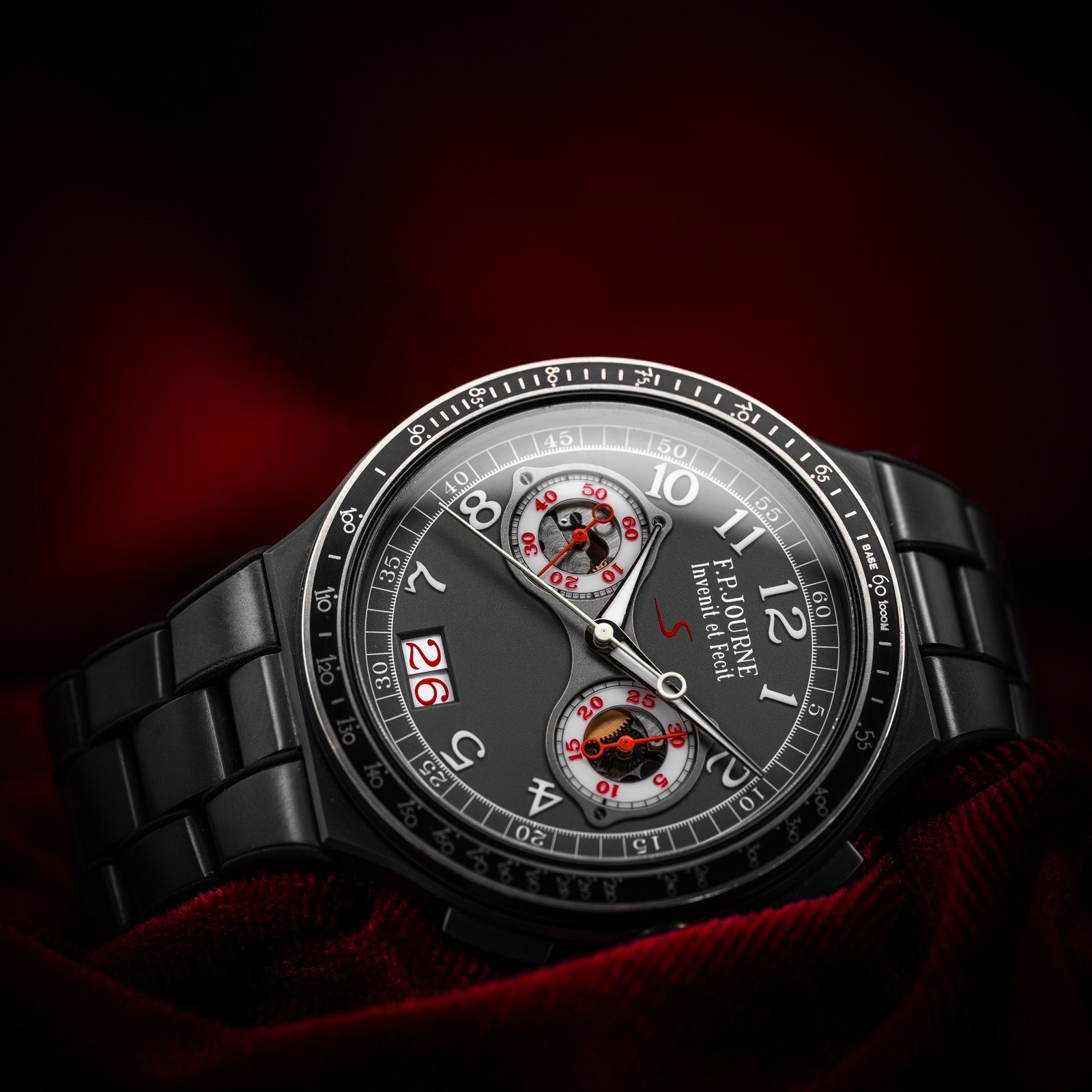 F.P. Journe LineSport Chronograph Monopoussoir Rattrapante Titanium 44mm CMS/CM