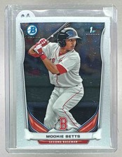 Mookie Betts 2014 Bowman Chrome #BCP109 1st Rookie RC A2