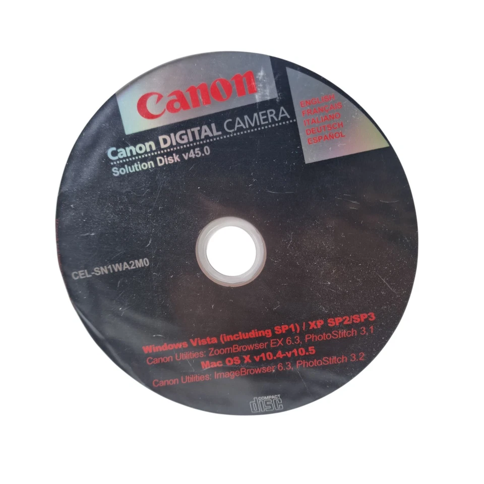 Canon Digital Camera Software Canon Ixus 100 - Image 2 of 4