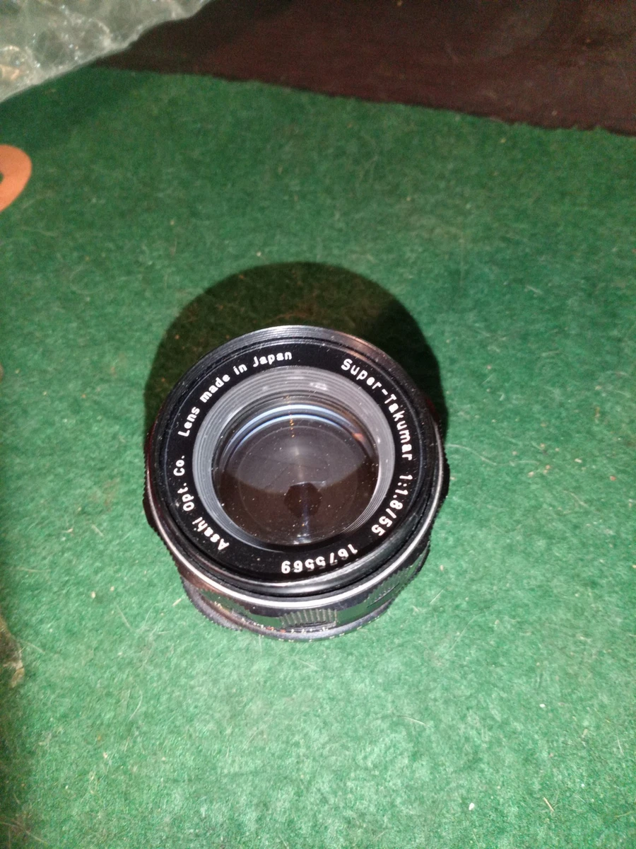 F/1.8 Camera Lenses Takumar 55mm Focal for sale | eBay