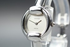 [Quasi come nuovo] Orologio da donna Gucci 1400L 25 mm quadrante argento...