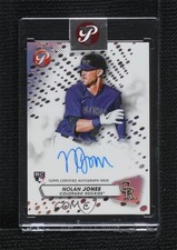 2023 Topps Pristine Pristine Auto Nolan Jones #PA-NJ Auto 7c5