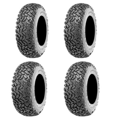Full set of Maxxis Workzone (6ply) 27x9-12 and 27x11-12 UTV Tires (4)