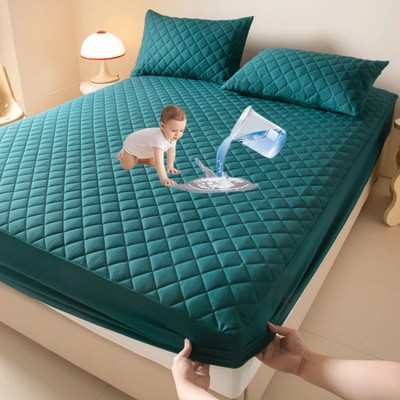 Mattress Cover Anti-mites Soft Comfortable Breathable FittedSheet Not Pillowcase