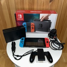 Boxed Nintendo Switch Console with Accessories and Cables!