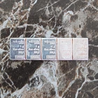 Valcambi Silver Bullion .999 Bars Set of 5 - 1g Each, Total 5g