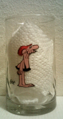 Vintage Arbys 1981 BC ICE AGE B.C. Collector Series Drinking Glass Caveman NEW