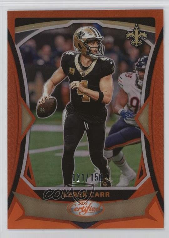 2024 Certified Orange Mirror 121/150 Derek Carr #35 6q5