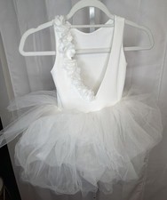 White Tutu For Girl  Ballerina Tutu White  MyBabyByMerry Size 5/6 - Brand New
